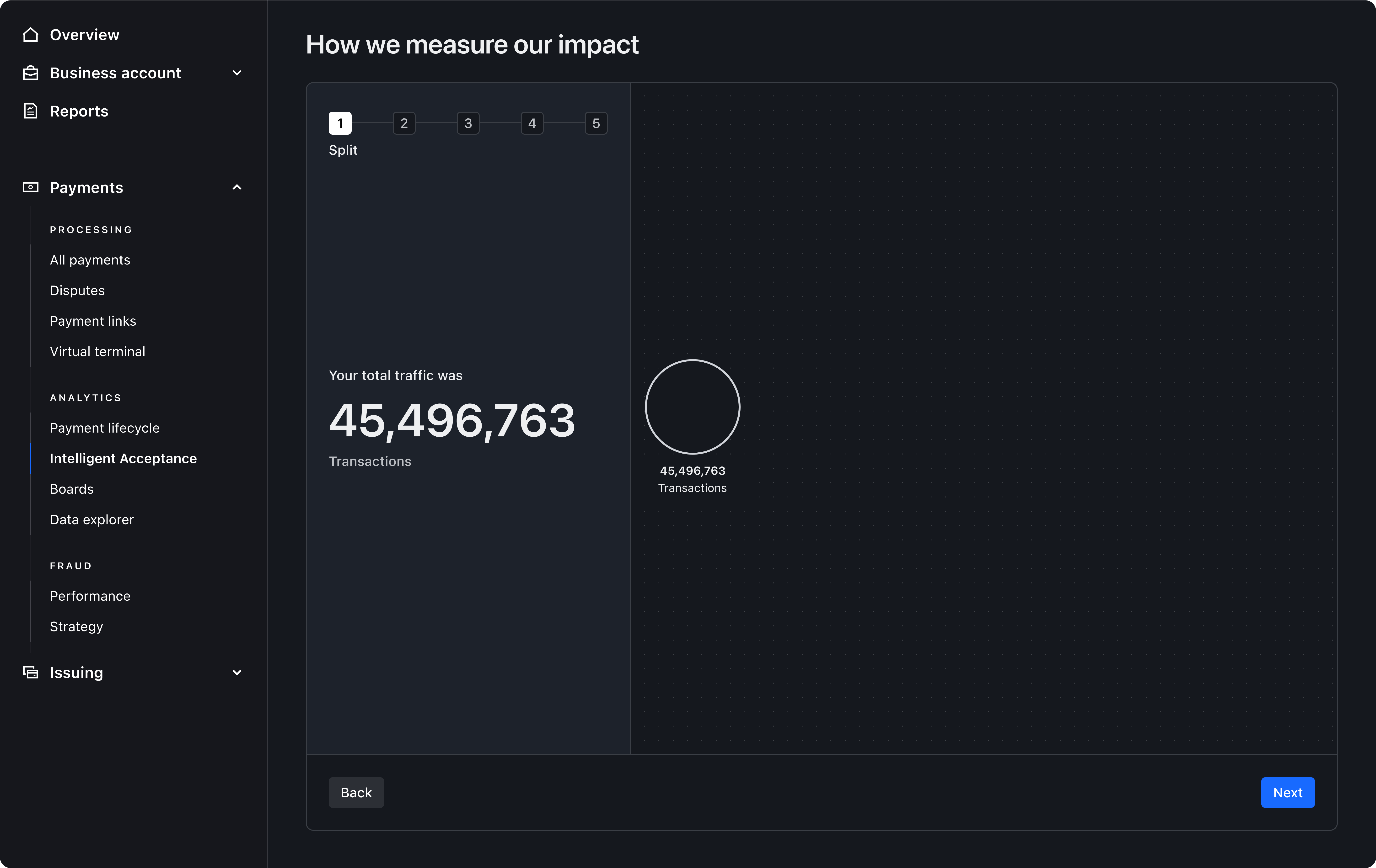 Boost calculation walkthrough, step 2 – Dark mode