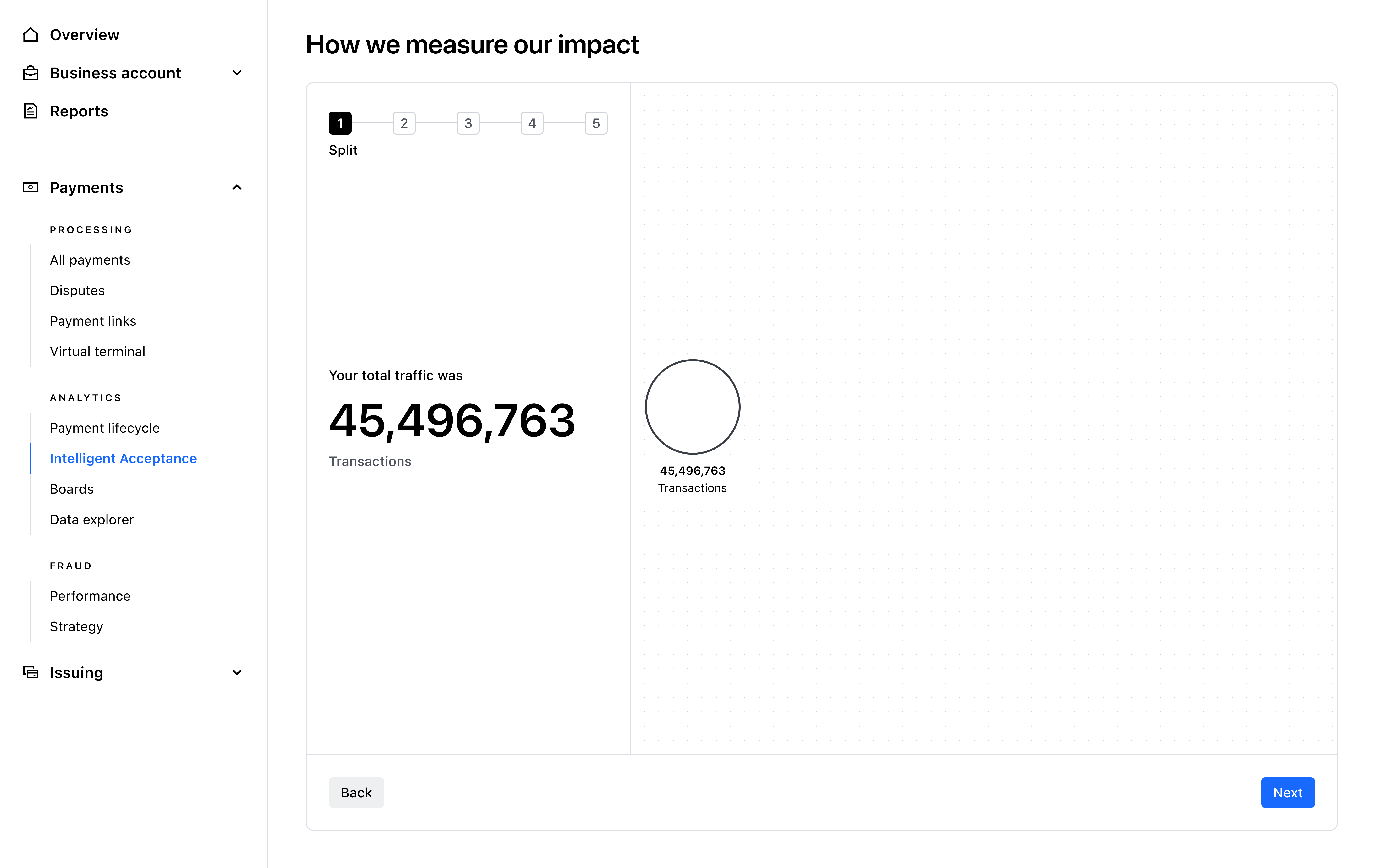 Boost calculation walkthrough, step 2 – Light mode
