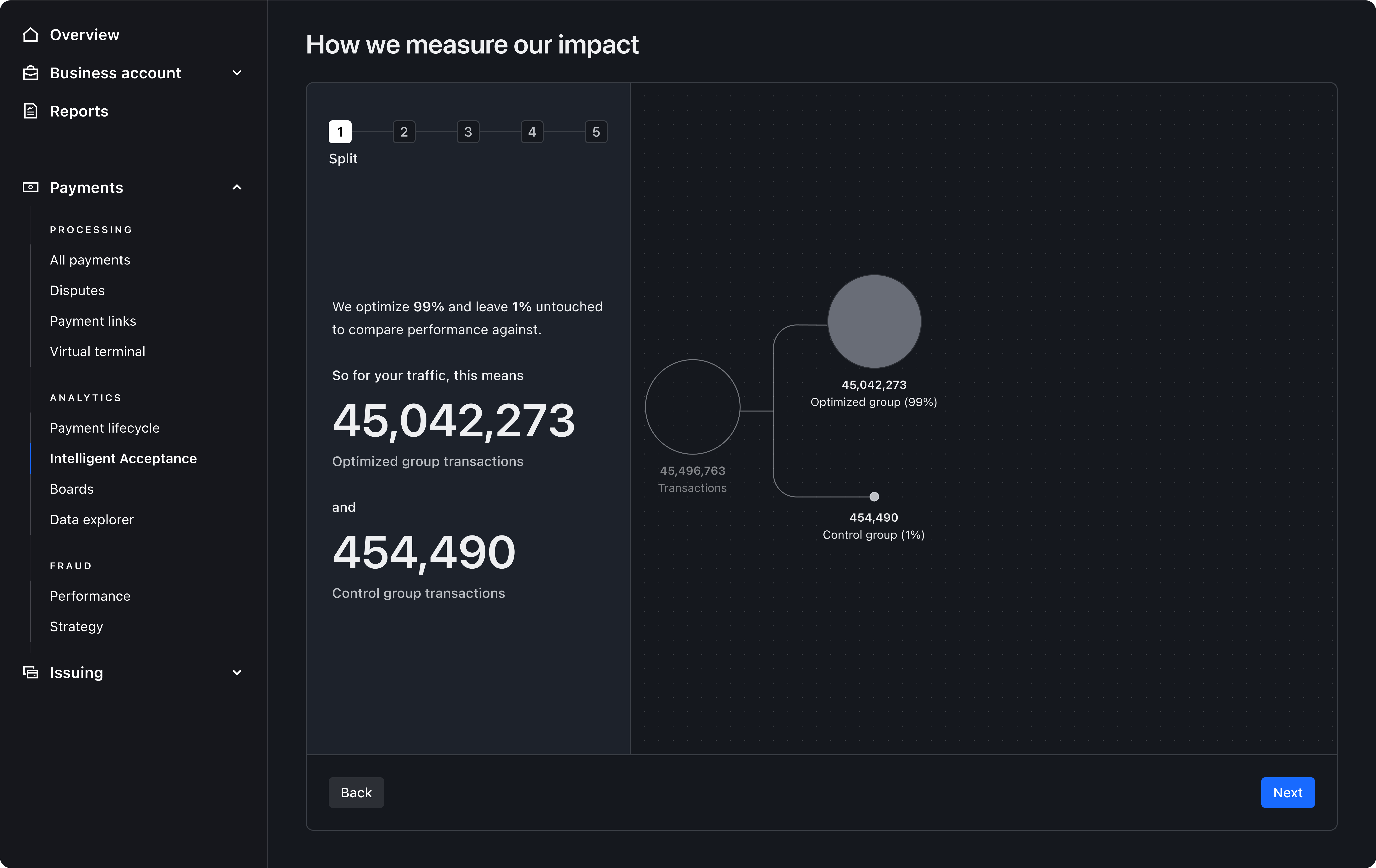 Boost calculation walkthrough, step 3 – Dark mode
