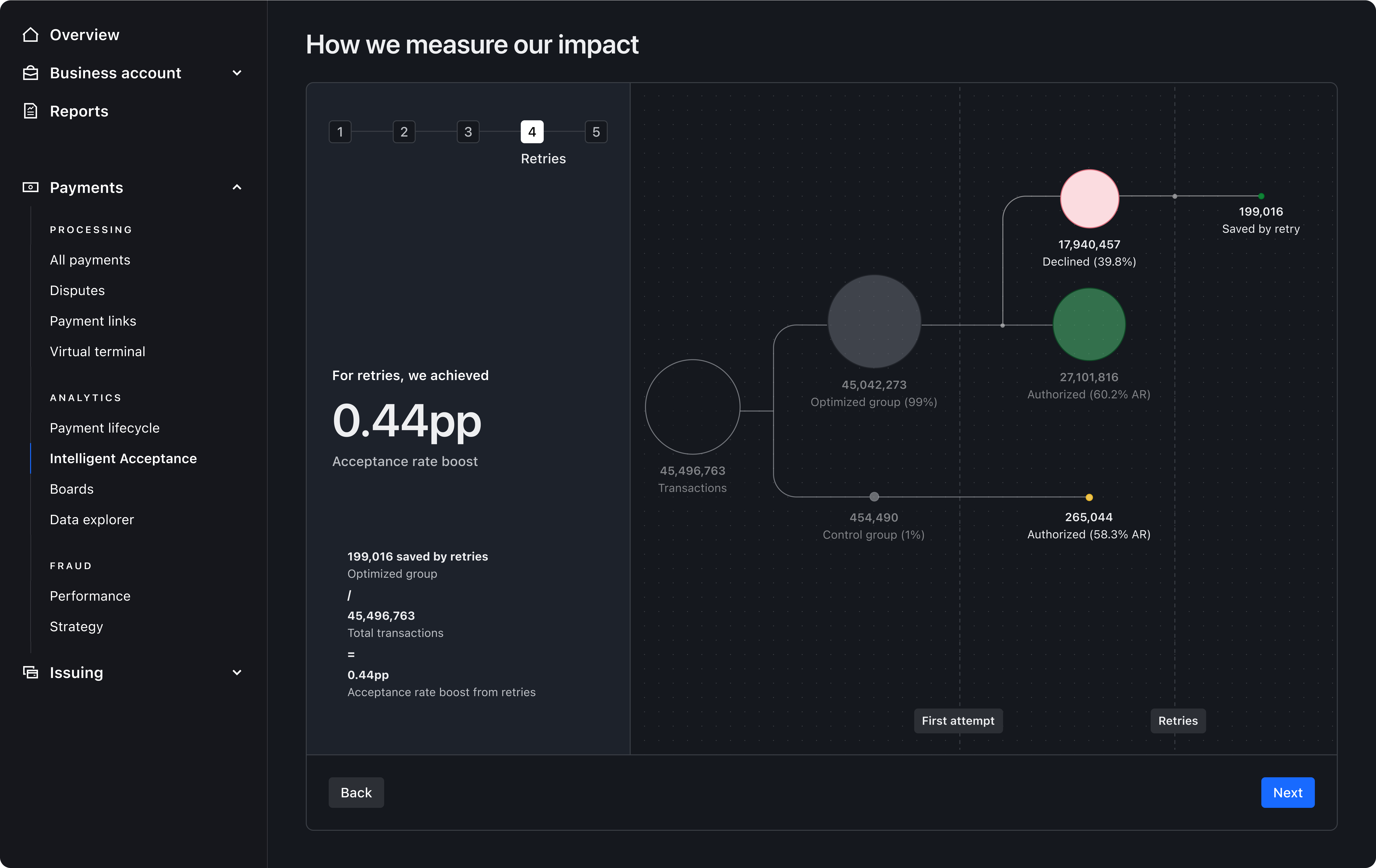 Boost calculation walkthrough, step 9 – Dark mode
