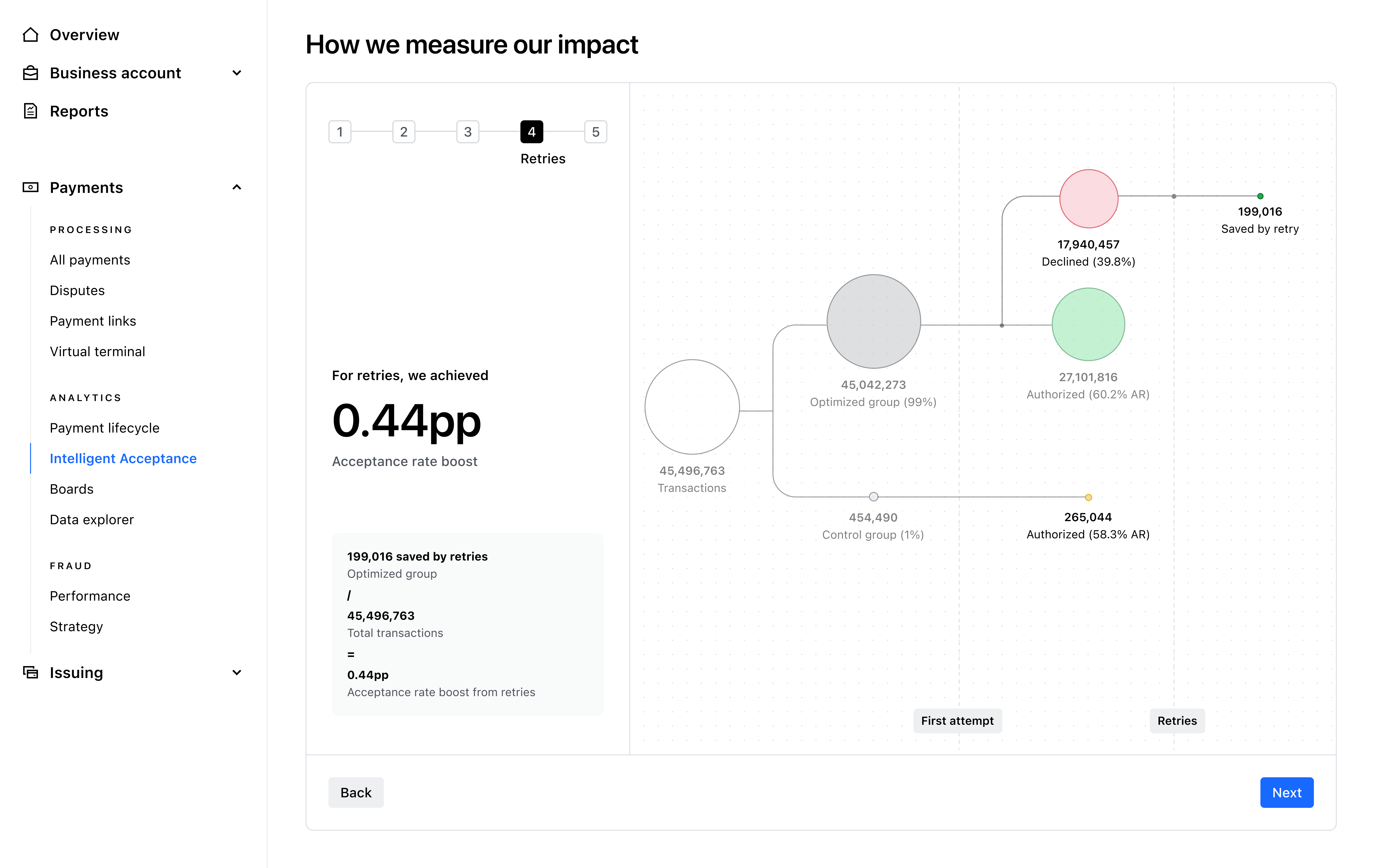 Boost calculation walkthrough, step 9 – Light mode